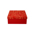 Red Rigid Box - 10X10X4 (in Inches) & 8X8X4 (in Inches)