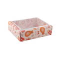 Window Hamper Box - 10 x 8 x 2.45 (in inches) - Christmas Collection